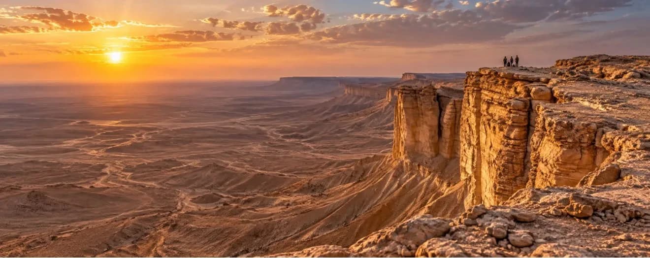 حافة العالم 🏜️