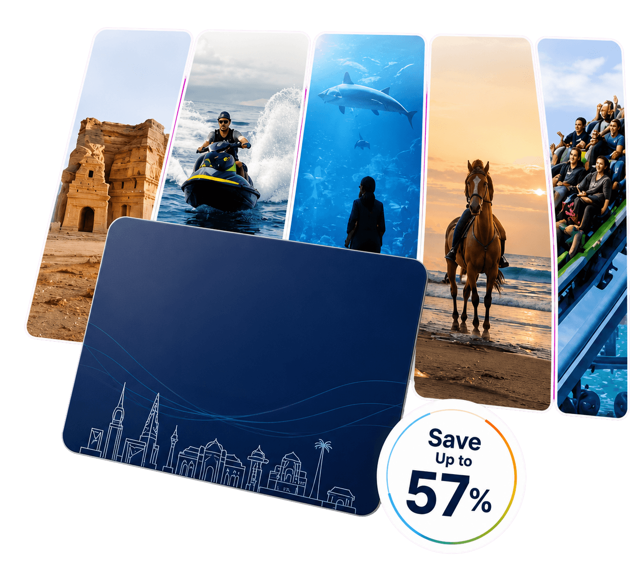 وفّر حتى 57% على أبرز المعالم السعودية مع بطاقة SightScape