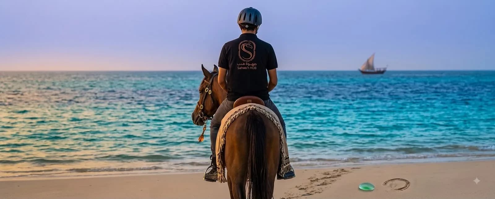 ركوب الخيل على البحر 🐎🌊
