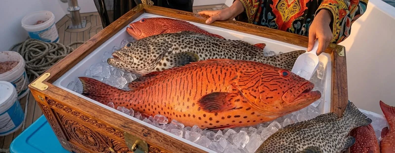 رحلة صيد بالقارب🎣