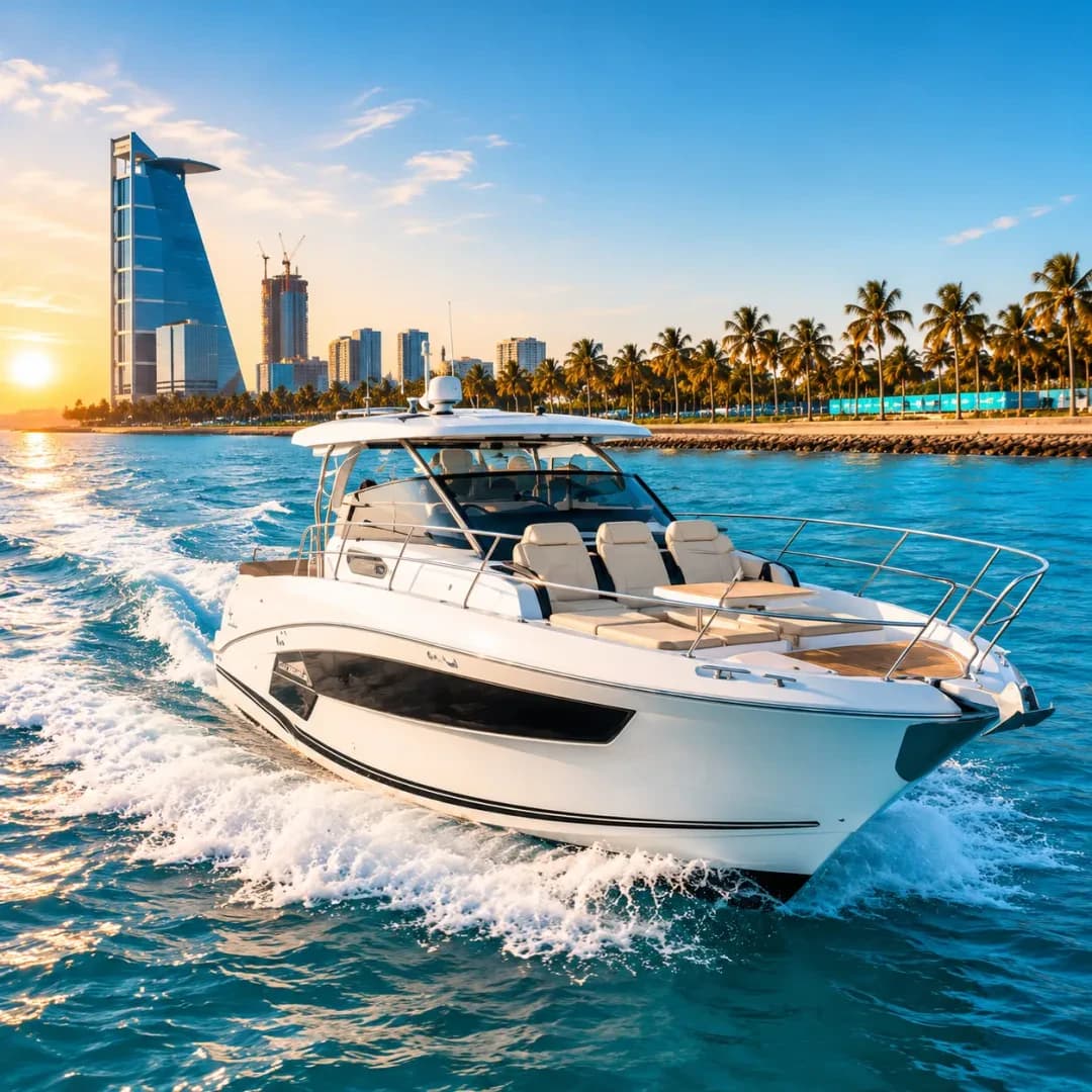 🛥️ جولة يخت على كورنيش جدة