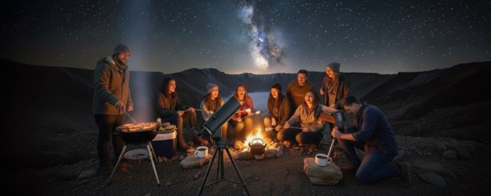 Stargazing at Wahbah Crater Trip Jeddah